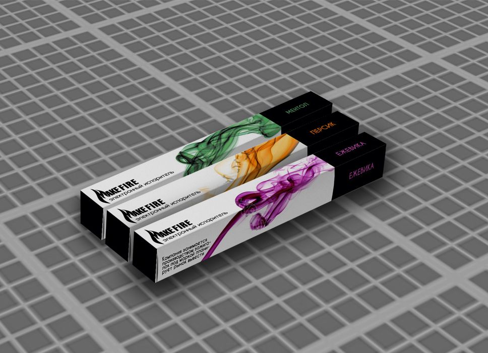 Упаковка для электронных испарителей - дизайнер VI1109