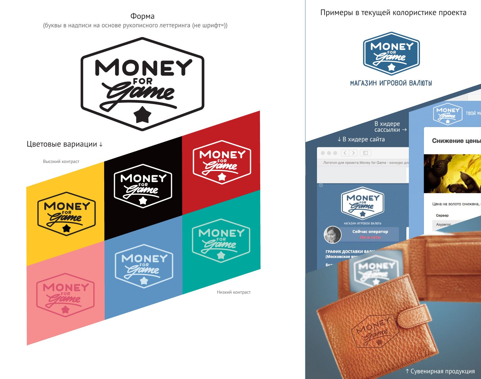 Логотип для проекта Money for Game - дизайнер dmirty_leonov