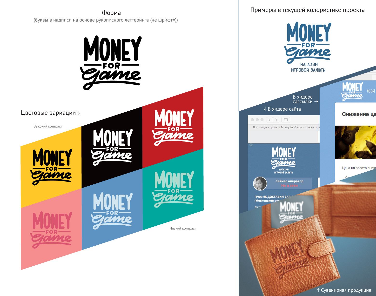 Логотип для проекта Money for Game - дизайнер dmirty_leonov