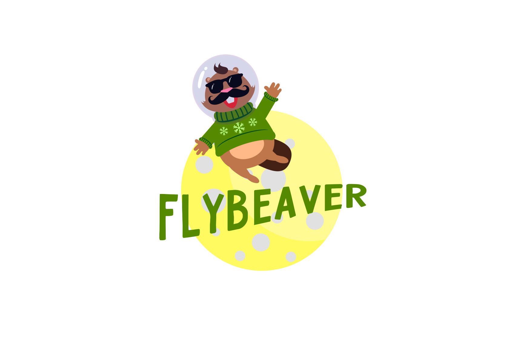 Дизайн логотипа для ИТ-компании flybeaver - дизайнер Mirrad