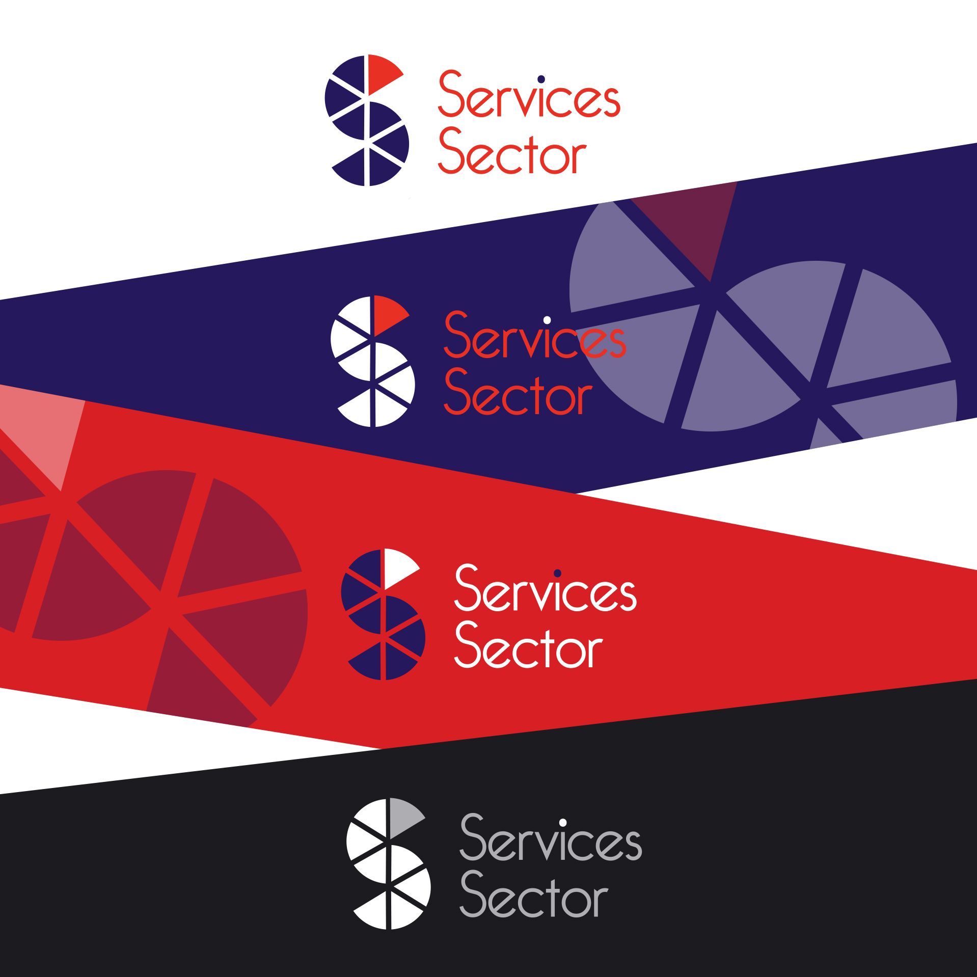 Логотип компании по оказанию услуг - дизайнер indus-v-v