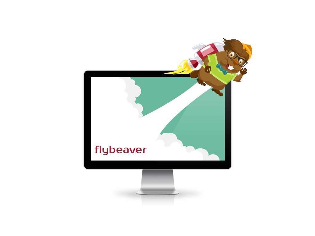 Дизайн логотипа для ИТ-компании flybeaver - дизайнер PoliBod