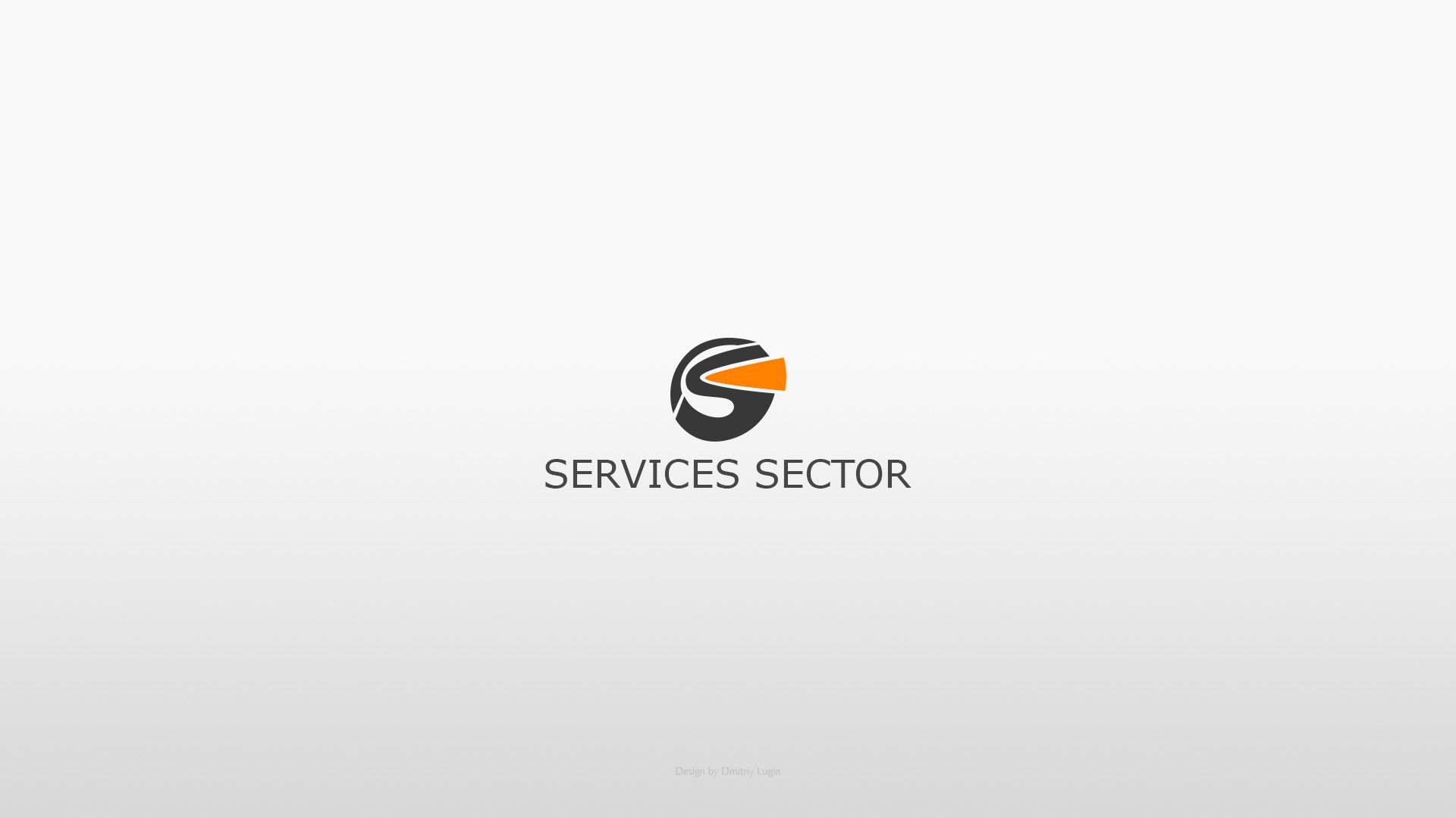 Логотип компании по оказанию услуг - дизайнер LuginDM