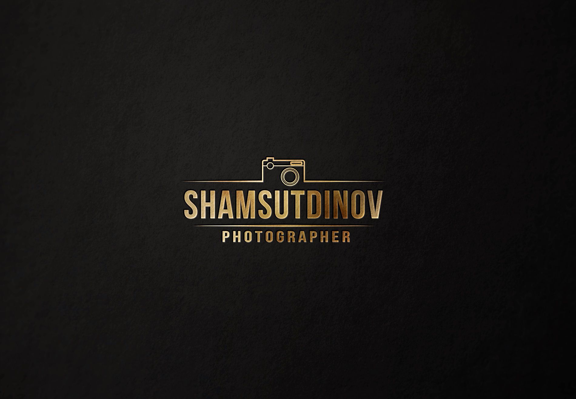 Логотип для фотографа - дизайнер La_persona
