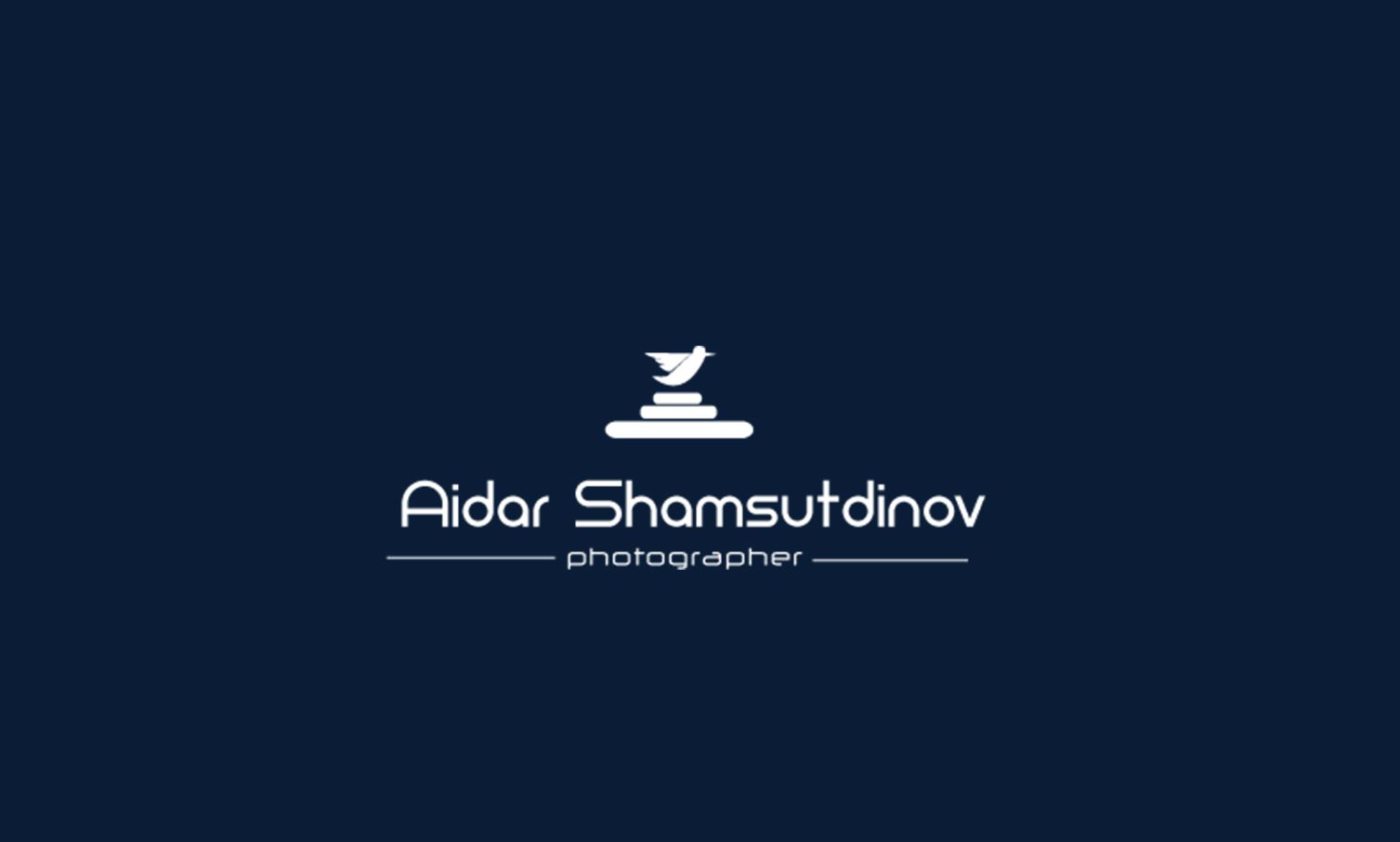 Логотип для фотографа - дизайнер SmolinDenis