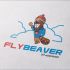 Дизайн логотипа для ИТ-компании flybeaver - дизайнер SmolinDenis