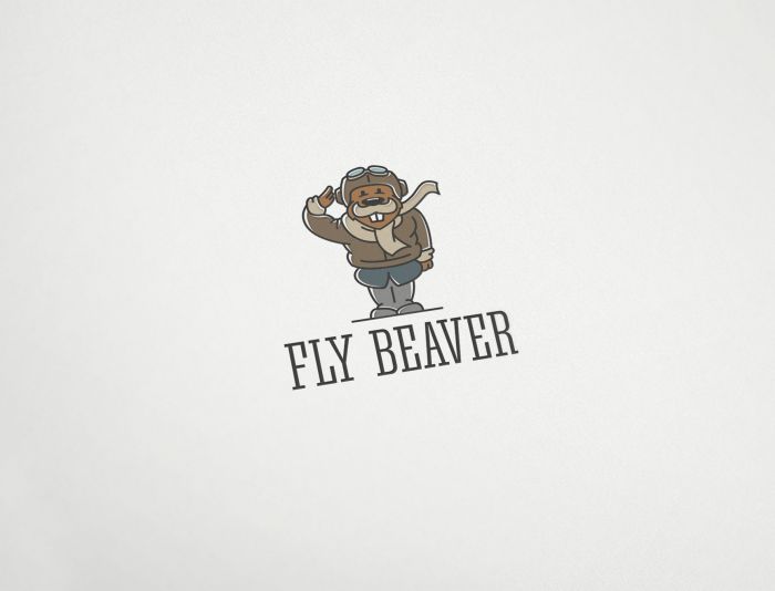 Дизайн логотипа для ИТ-компании flybeaver - дизайнер Gendarme