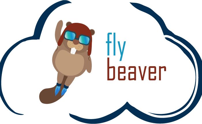 Дизайн логотипа для ИТ-компании flybeaver - дизайнер realizeit