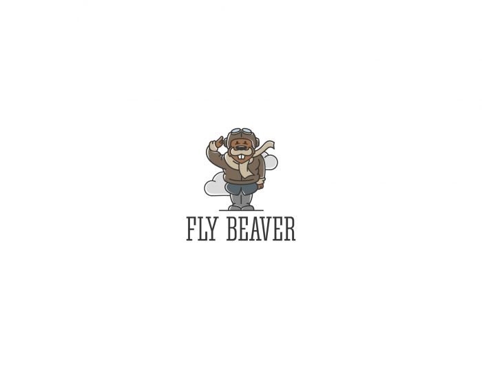 Дизайн логотипа для ИТ-компании flybeaver - дизайнер Gendarme