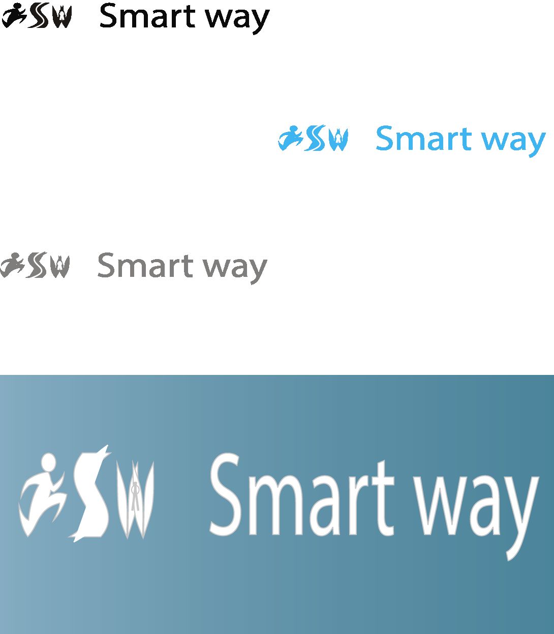 Лого и фирменный стиль для Smart Way - дизайнер PERO71