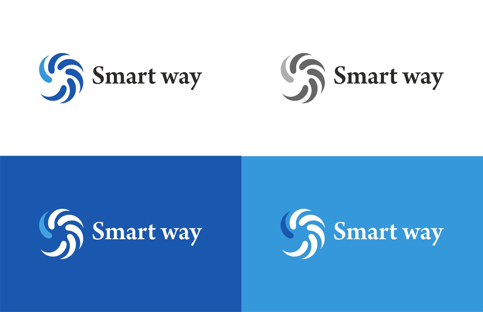 Лого и фирменный стиль для Smart Way - дизайнер RIA85