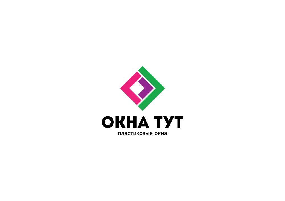 Логотип для сайта Окна тут - дизайнер zanru