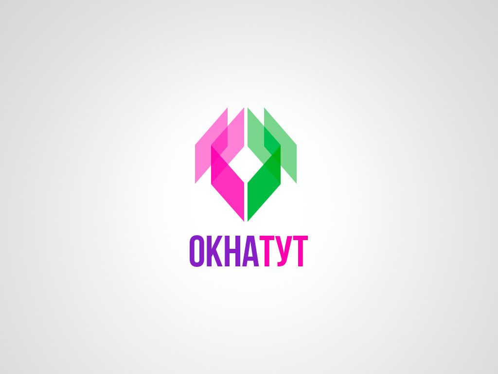 Логотип для сайта Окна тут - дизайнер Pchela-v-tikve