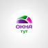 Логотип для сайта Окна тут - дизайнер Pchela-v-tikve