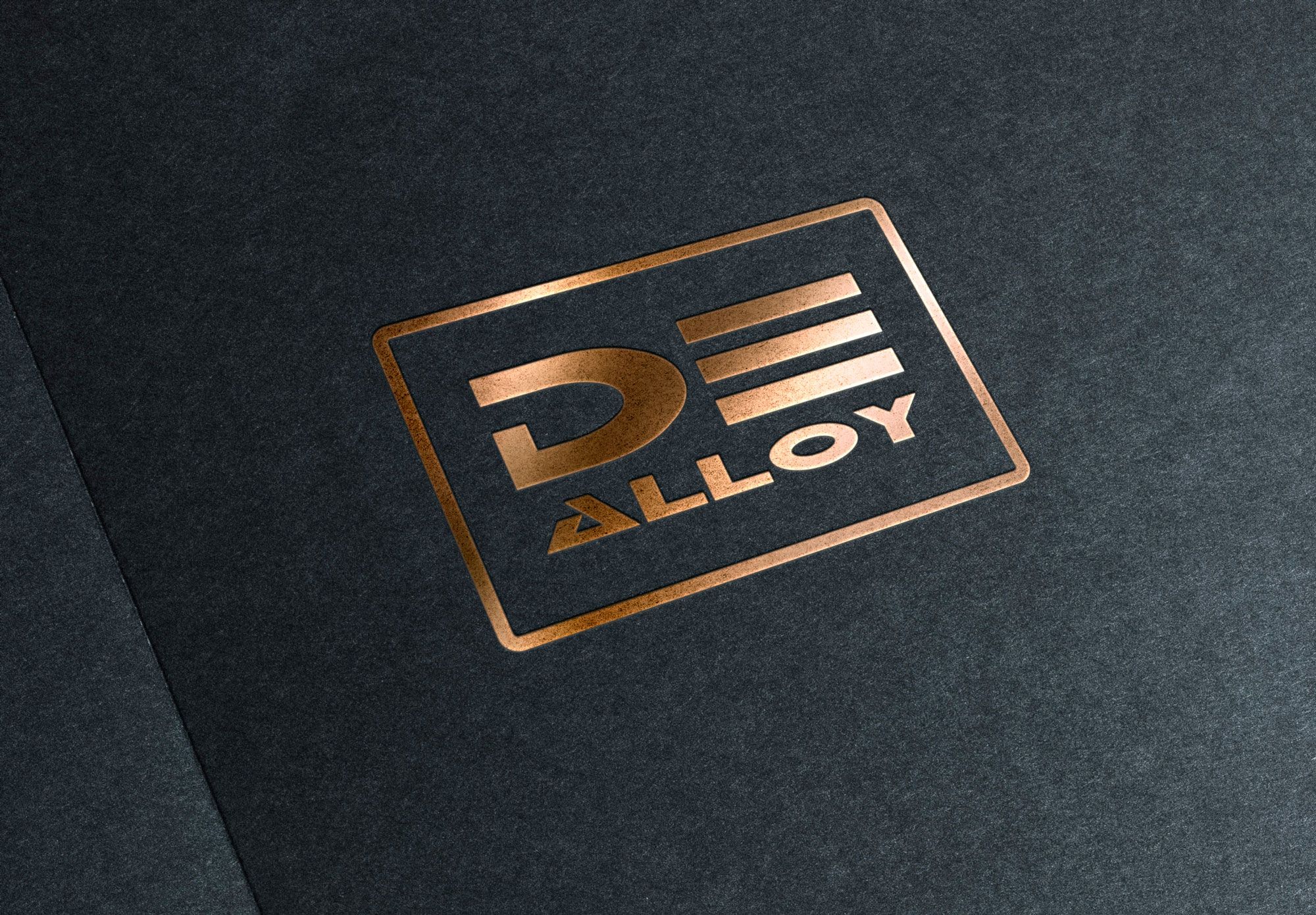 Логотип DeAlloy - дизайнер Ninpo