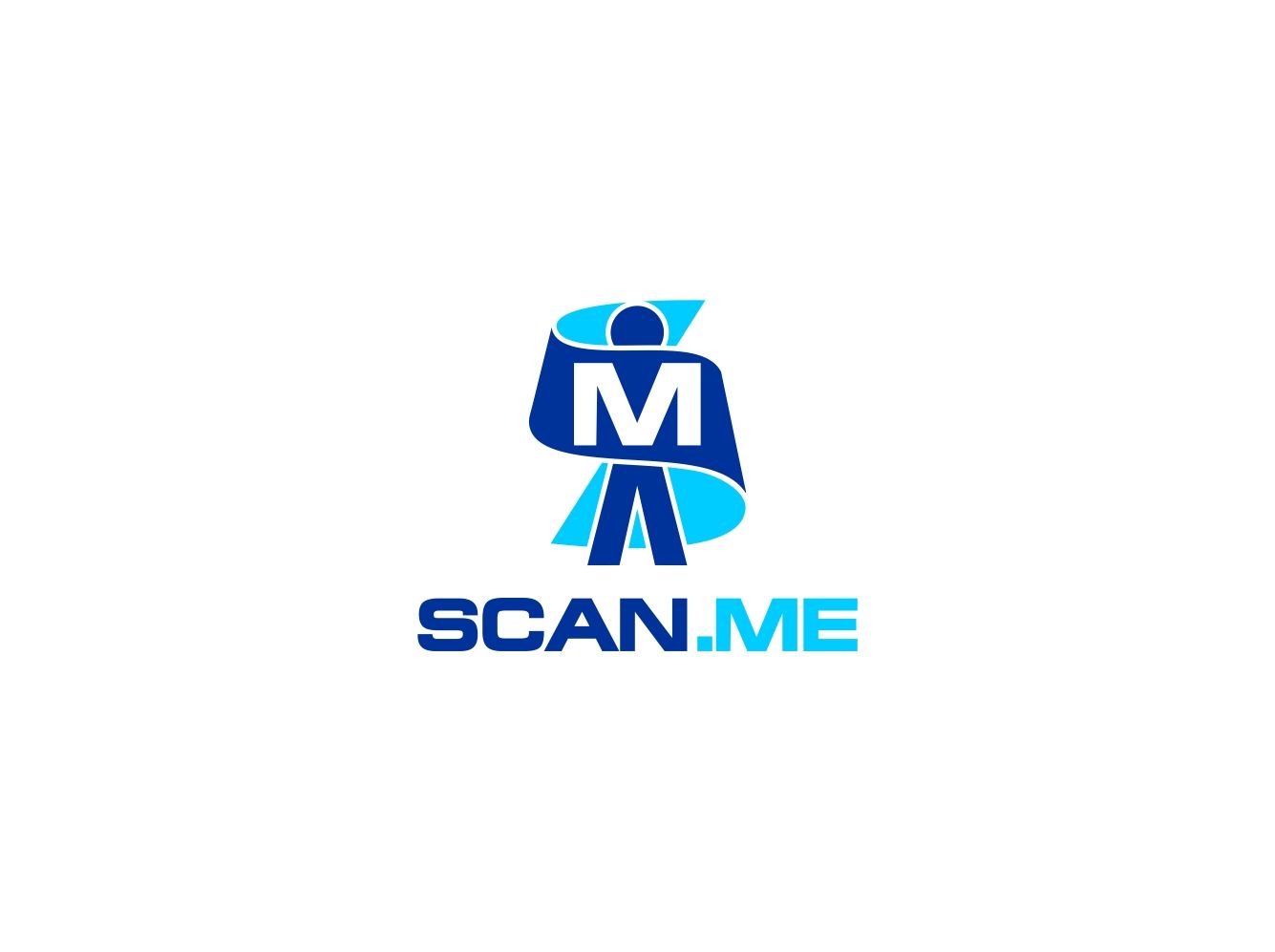 Логотип фитнес комбайна SCAN.ME - дизайнер graphin4ik