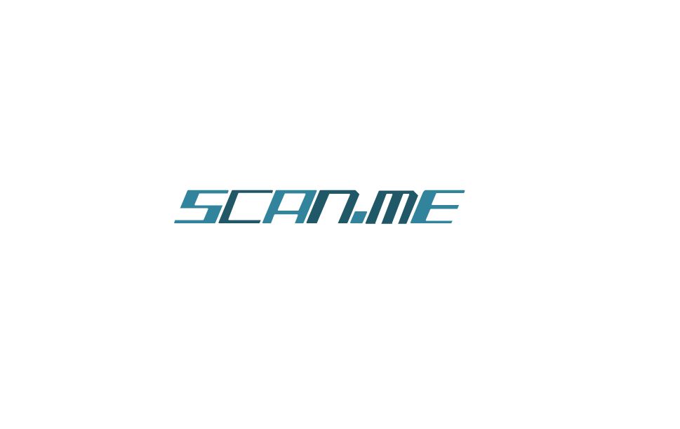 Логотип фитнес комбайна SCAN.ME - дизайнер Jester_FL