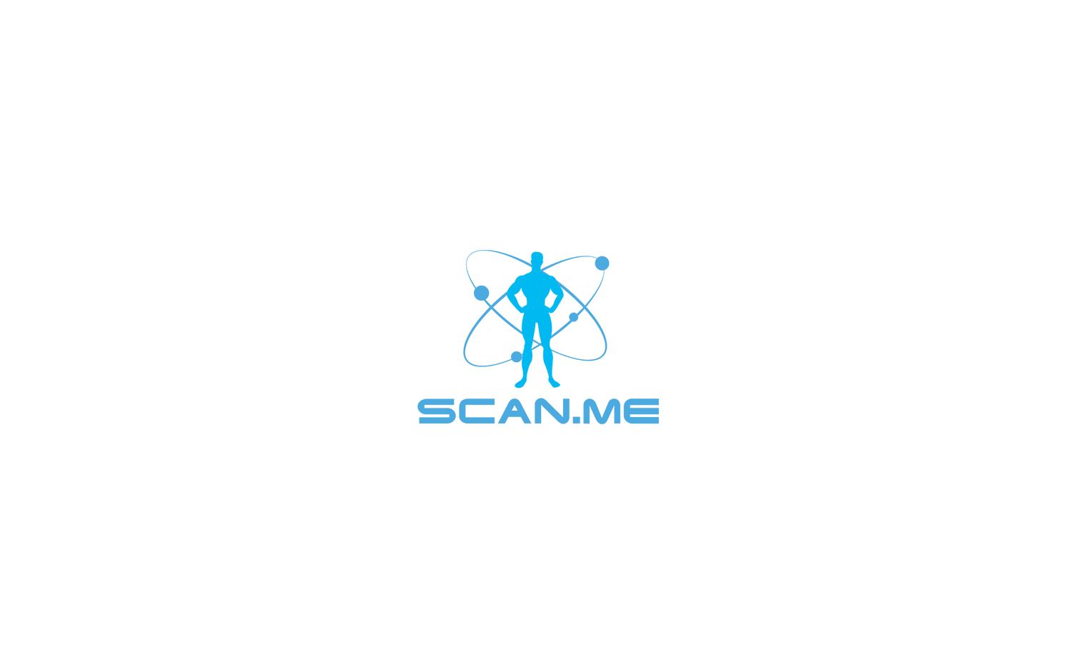 Логотип фитнес комбайна SCAN.ME - дизайнер SmolinDenis