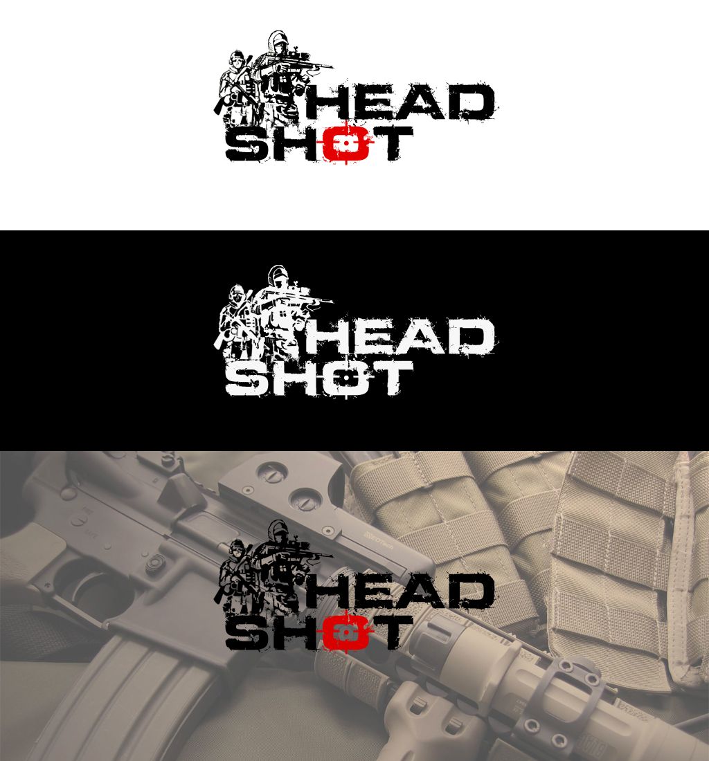 Логотип для игрового проекта HEADSHOT - дизайнер PoliBod