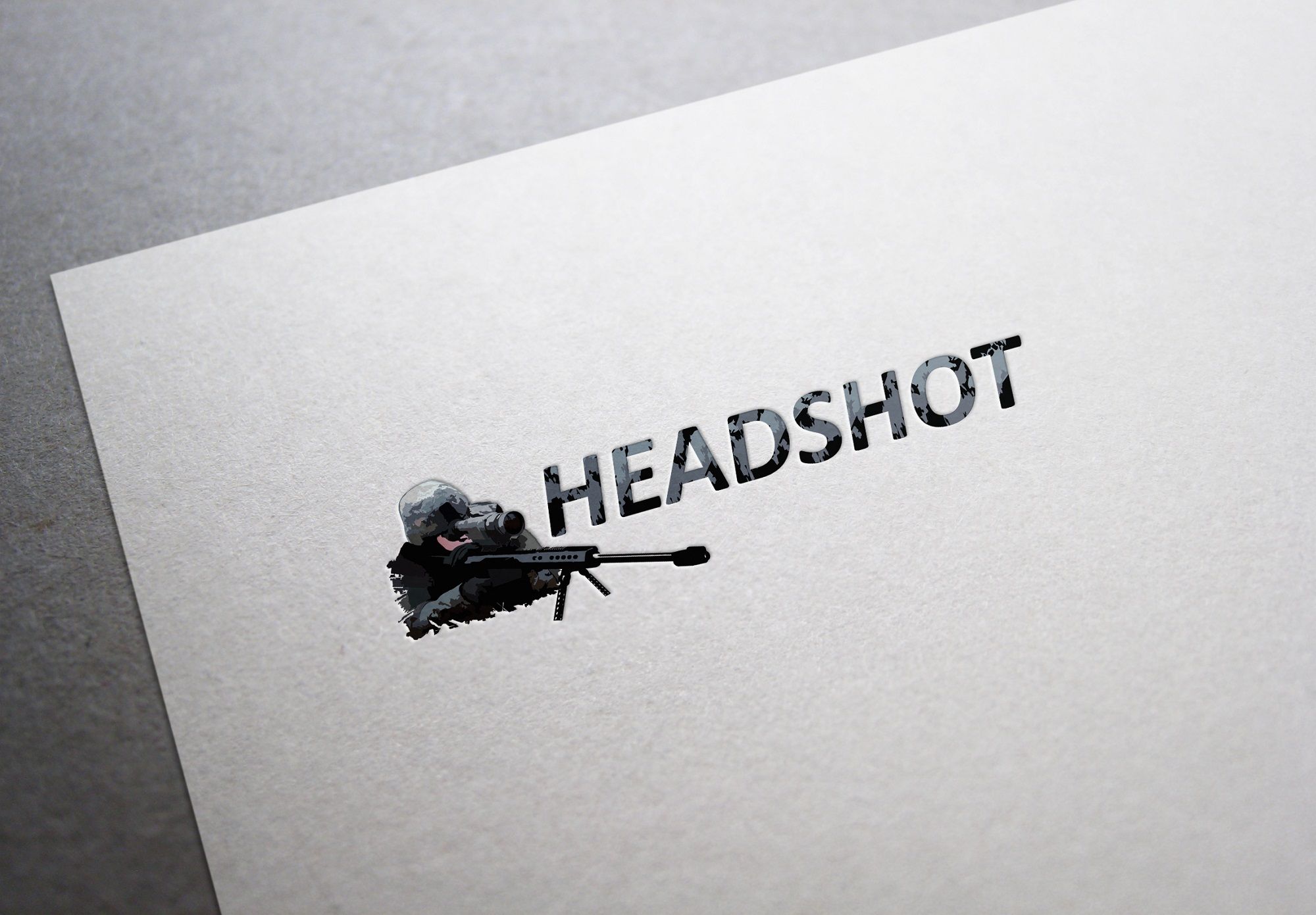 Логотип для игрового проекта HEADSHOT - дизайнер Rusj