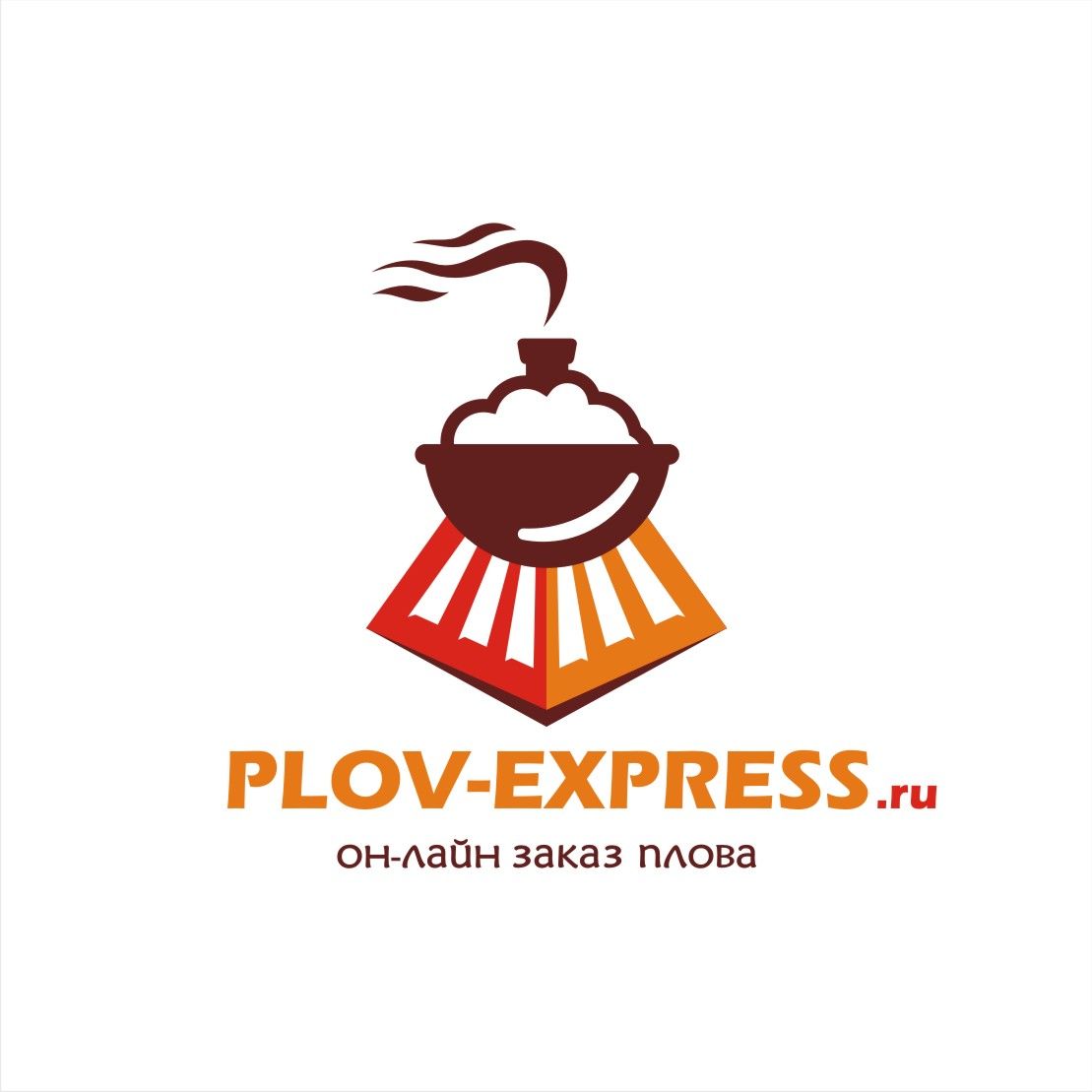 Лого и фирмстиль для сайта plov-express.ru - дизайнер flea