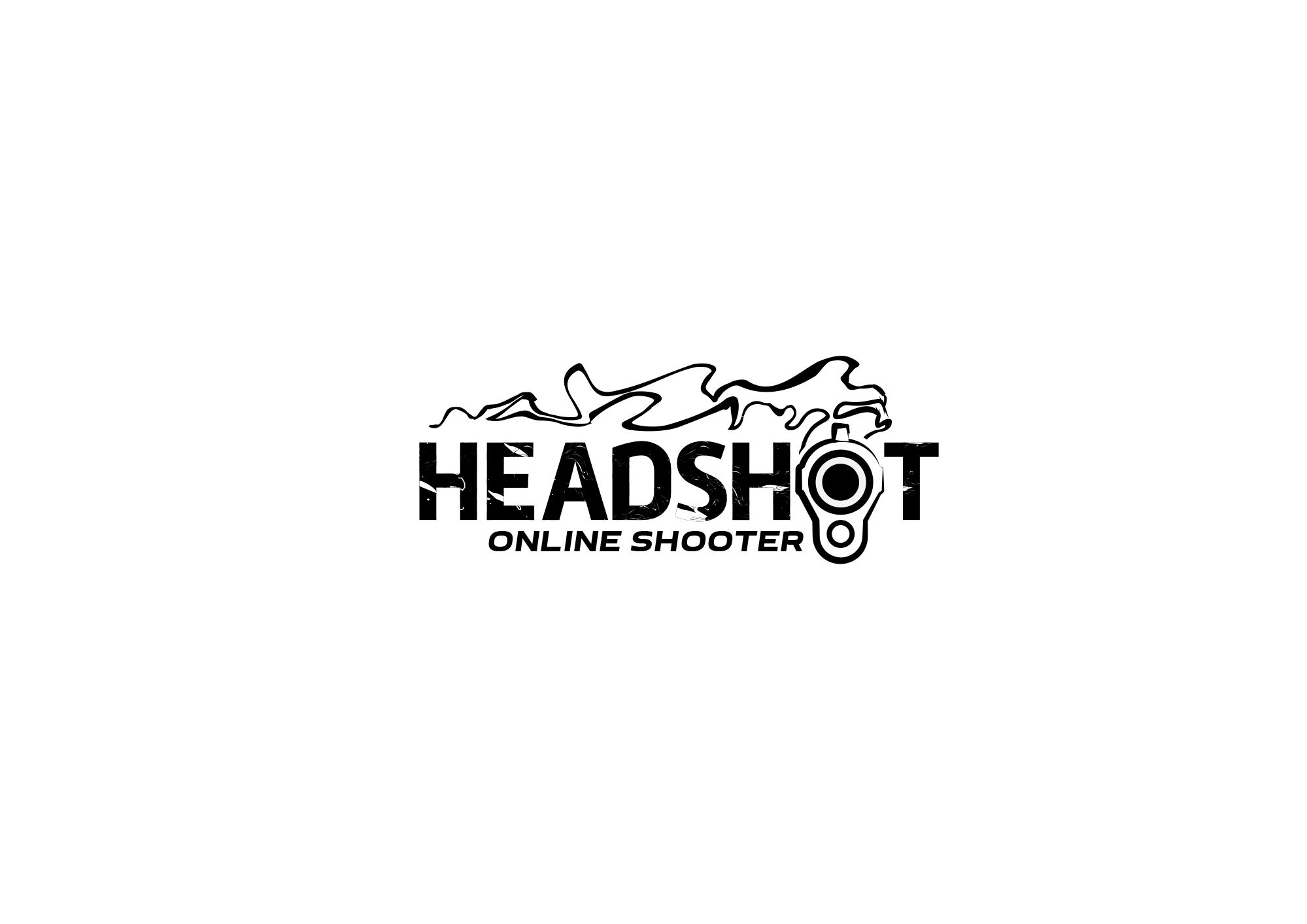 Логотип для игрового проекта HEADSHOT - дизайнер V0va