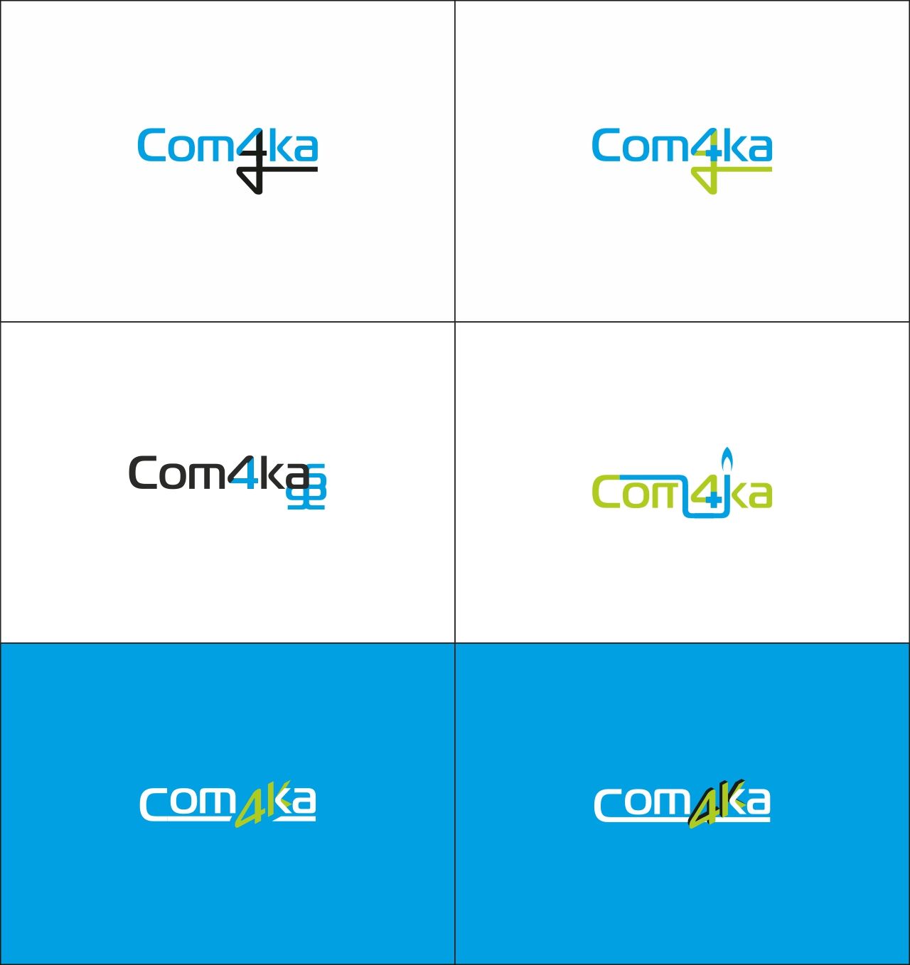 Логотип для интернет проекта com4ka.com - дизайнер EDDIE777