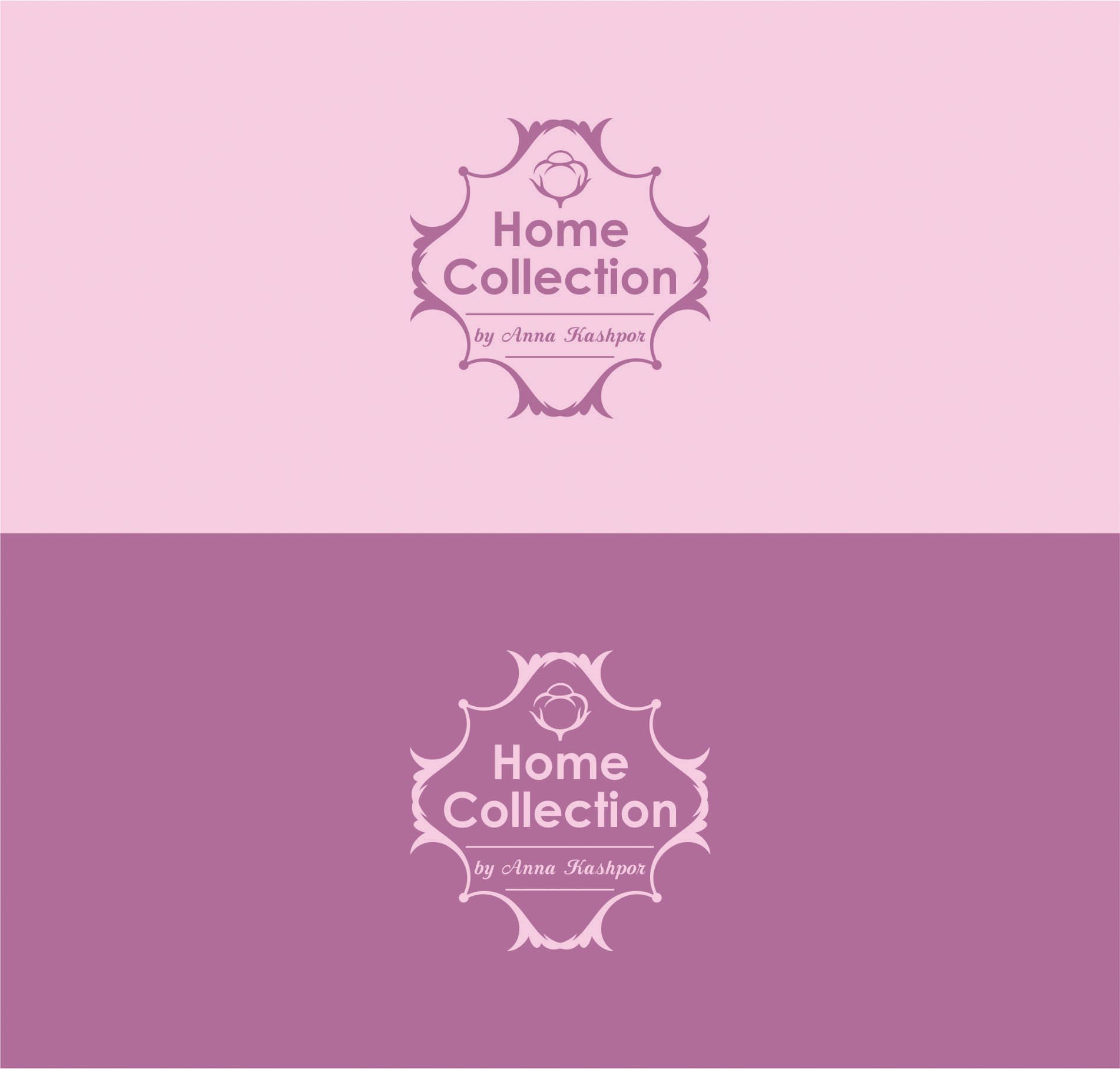 Лого и ФС для Home Collection by Anna Kashpor - дизайнер Dobromira
