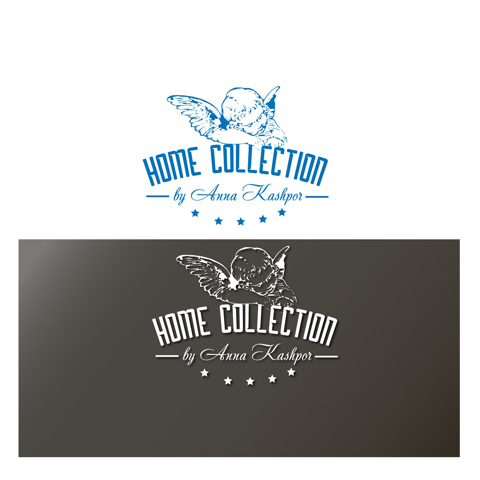 Лого и ФС для Home Collection by Anna Kashpor - дизайнер atmannn