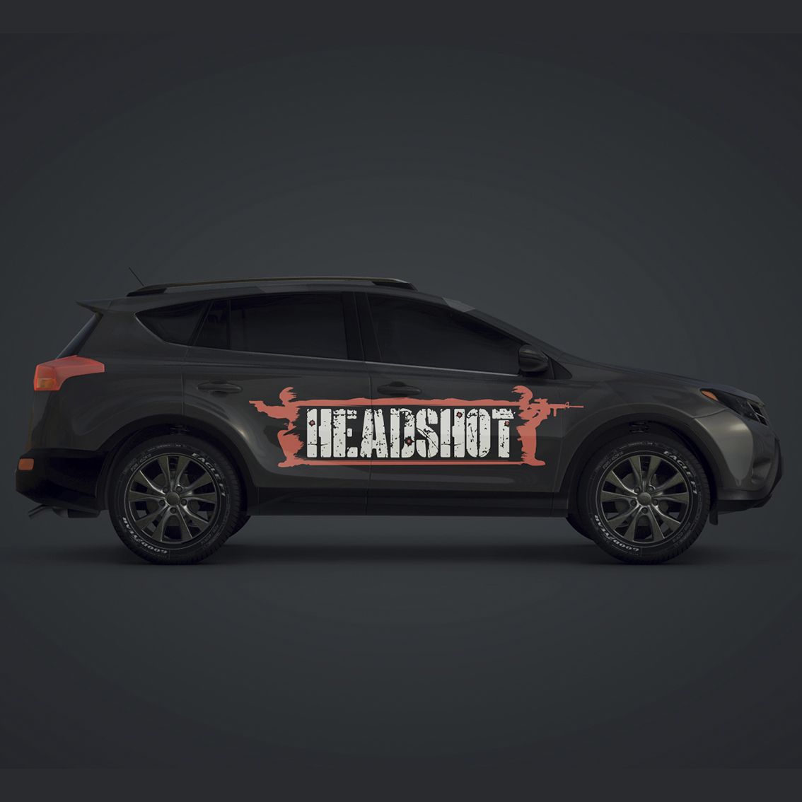 Логотип для игрового проекта HEADSHOT - дизайнер mkravchenko