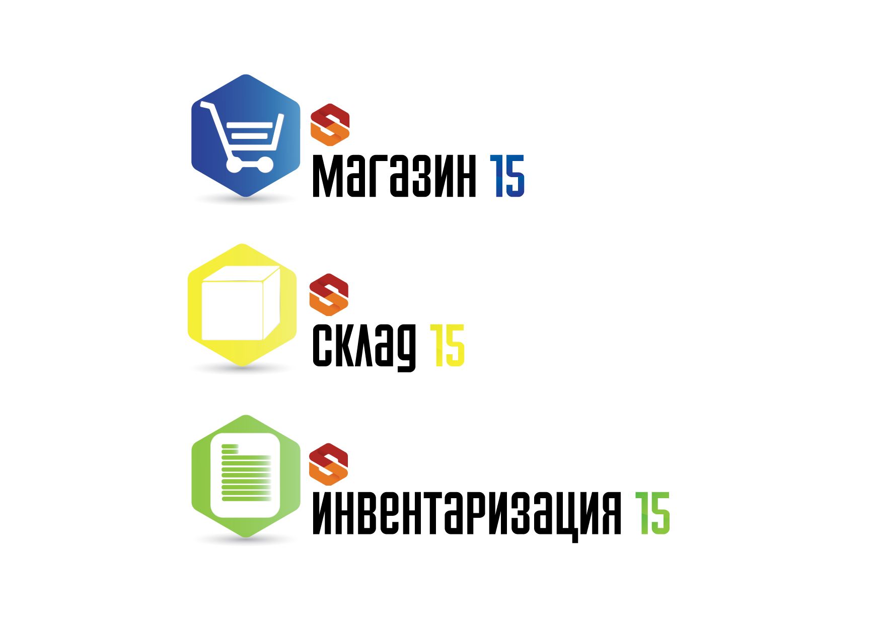Логотипы серии программных продуктов Mobile SMARTS - дизайнер Razgonyaev