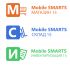 Логотипы серии программных продуктов Mobile SMARTS - дизайнер Freeman21rus