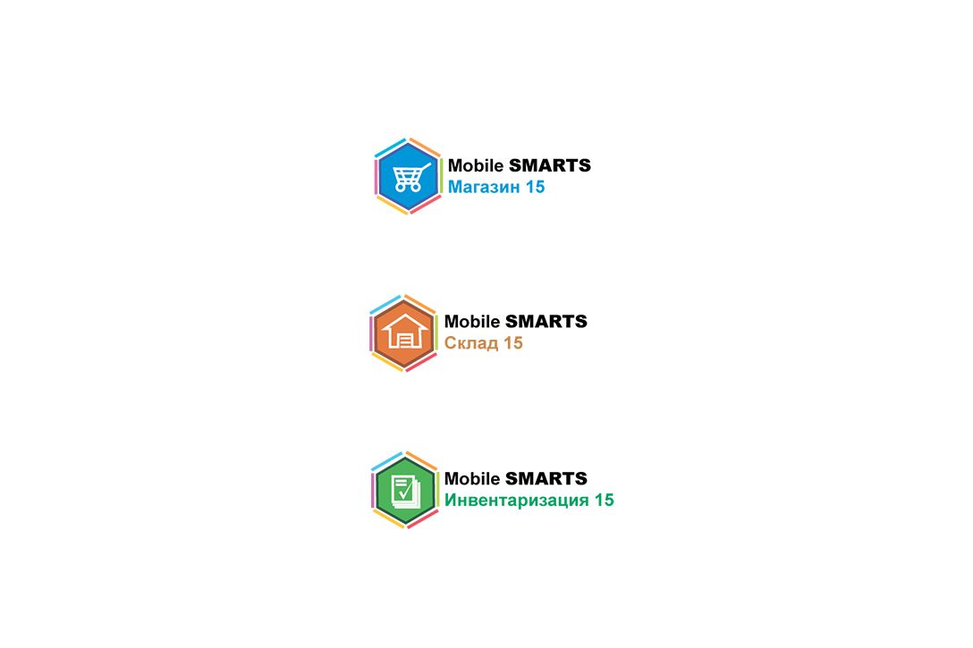 Логотипы серии программных продуктов Mobile SMARTS - дизайнер SmolinDenis