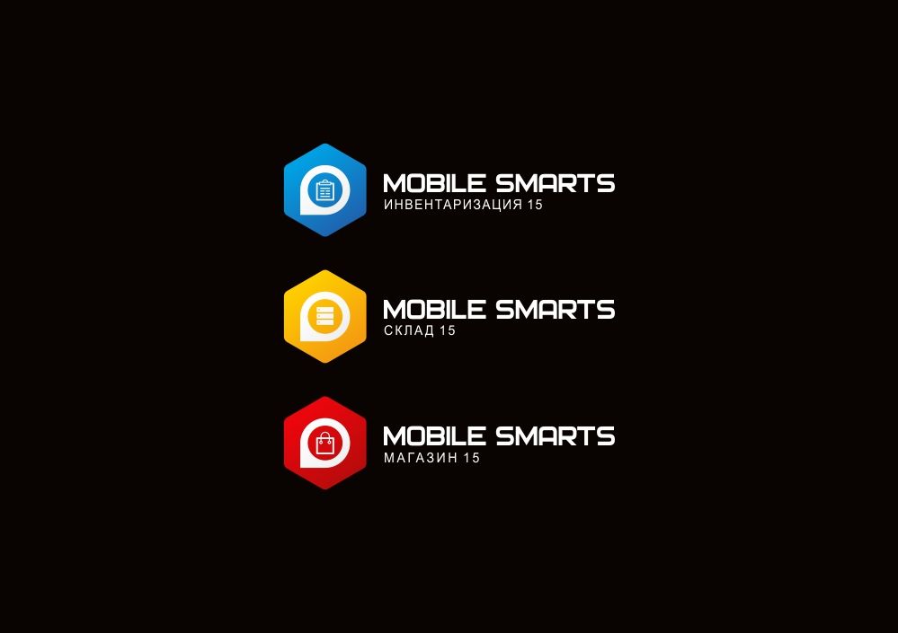 Логотипы серии программных продуктов Mobile SMARTS - дизайнер zozuca-a