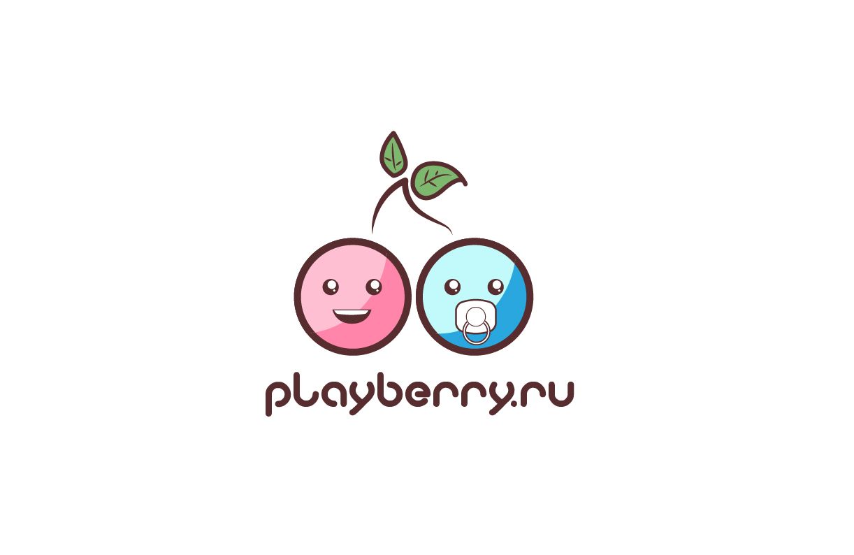 Логотип для интернет-магазина детских товаров - дизайнер V0va