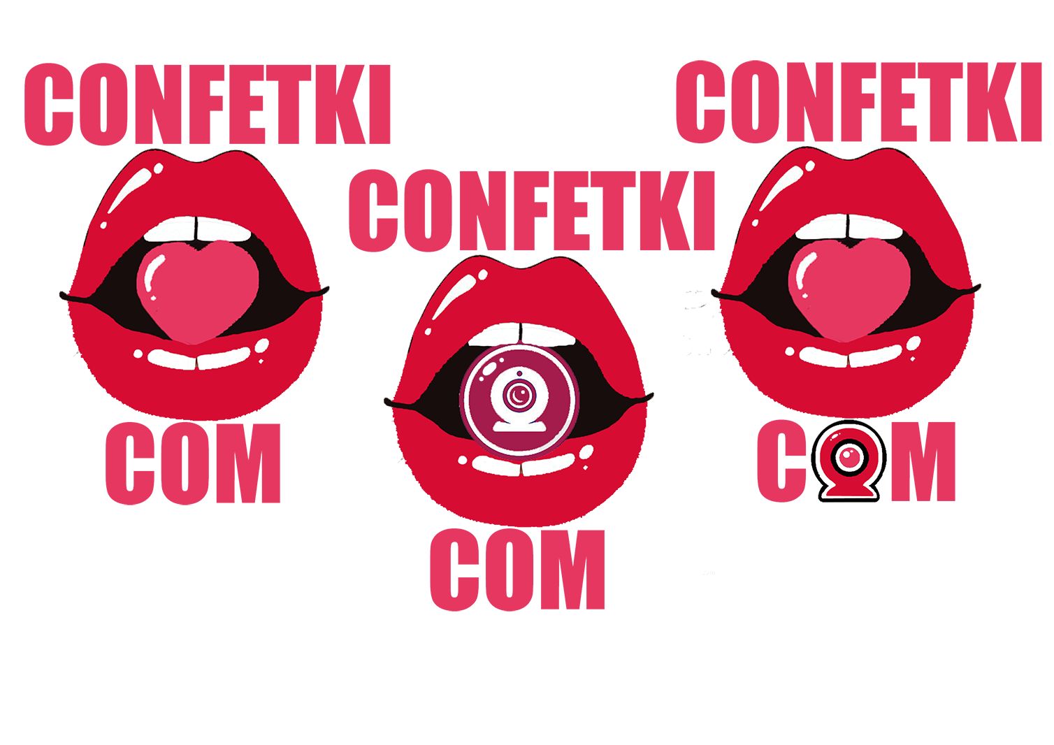 Логотип для интернет-проекта КОНФЕТКИ - дизайнер Mileta