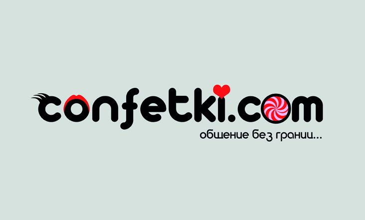 Логотип для интернет-проекта КОНФЕТКИ - дизайнер yulyaflower