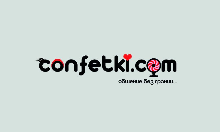 Логотип для интернет-проекта КОНФЕТКИ - дизайнер yulyaflower