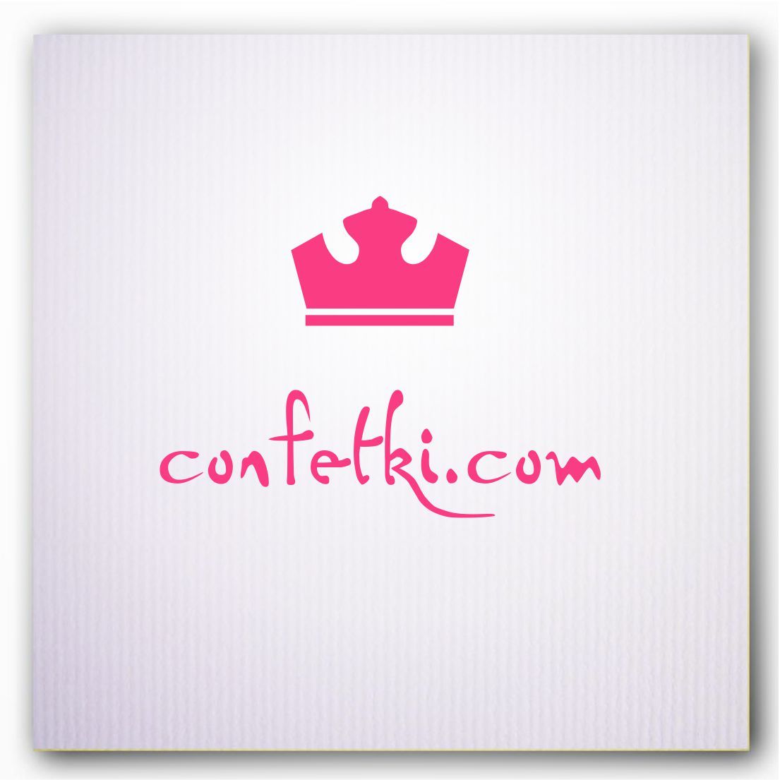 Логотип для интернет-проекта КОНФЕТКИ - дизайнер Yana-Lev