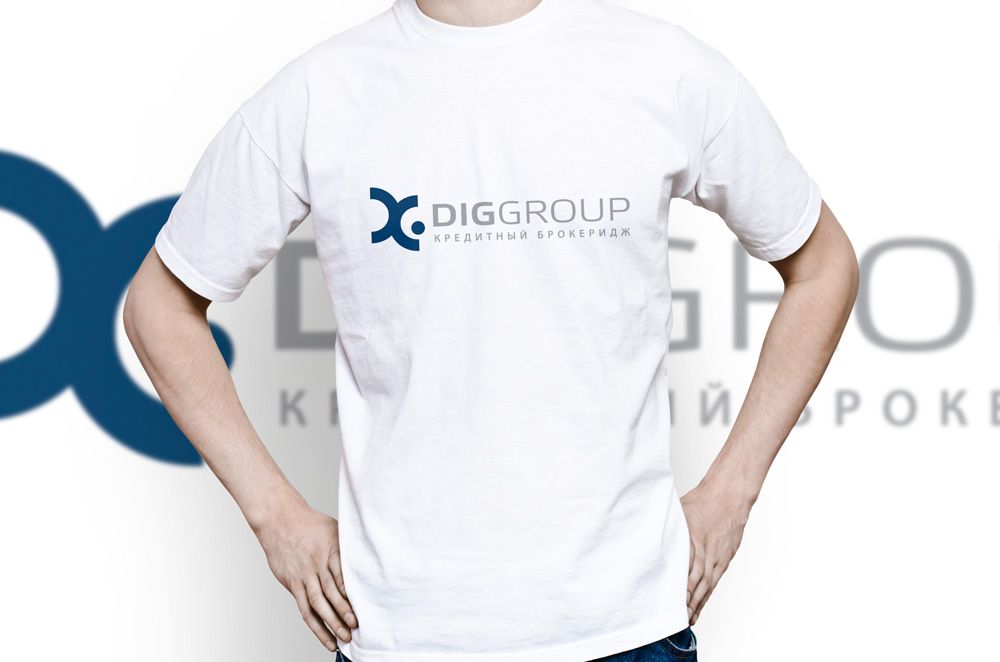 Логотип для финансового брокера ДИГ - дизайнер GreenRed