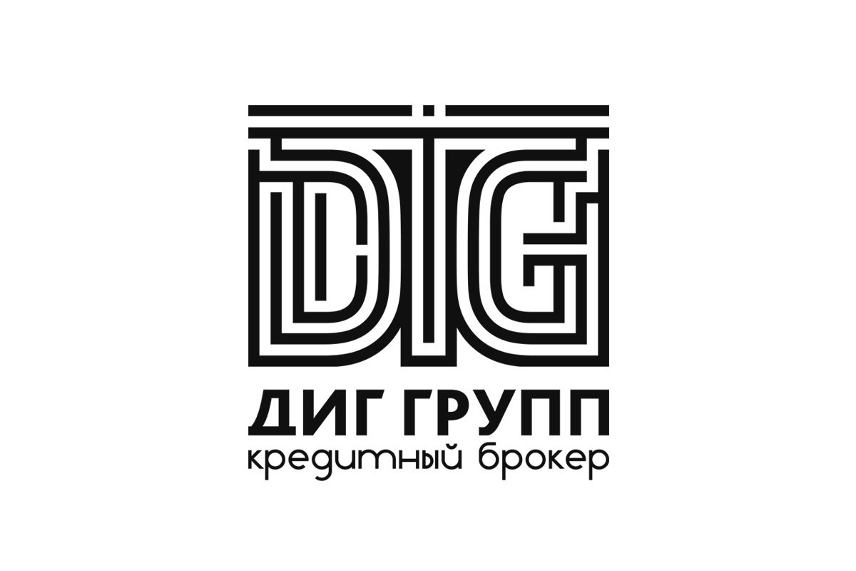 Логотип для финансового брокера ДИГ - дизайнер vision