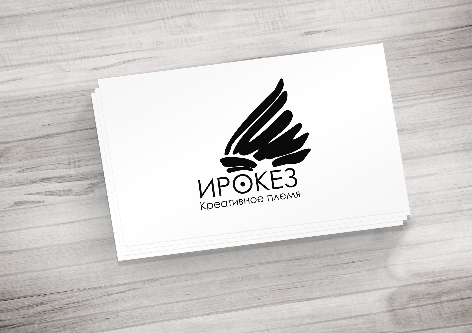 Редизайн лого и дизайн ФС для типографии Ирокез - дизайнер AJyllia