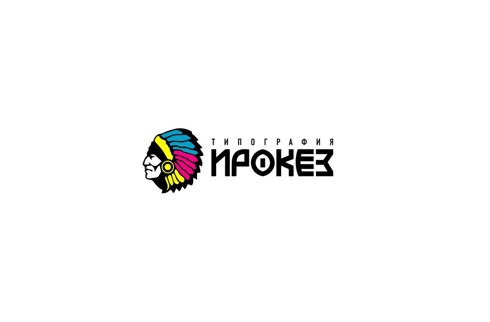 Редизайн лого и дизайн ФС для типографии Ирокез - дизайнер jampa