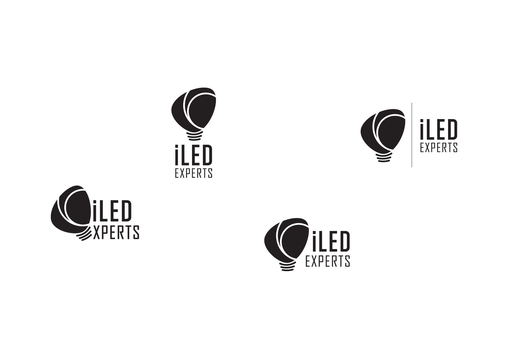 Логотип и фирменный стиль для iLed Expert - дизайнер che89
