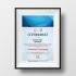 Сертификат для университета МТУСИ - дизайнер Kometa