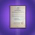 Сертификат для университета МТУСИ - дизайнер vladimir86
