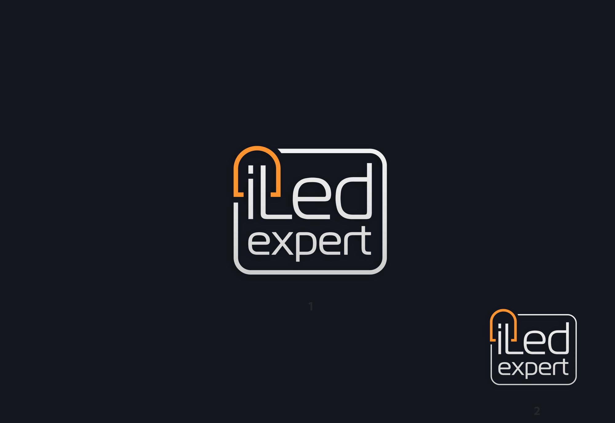 Логотип и фирменный стиль для iLed Expert - дизайнер Alexey_SNG