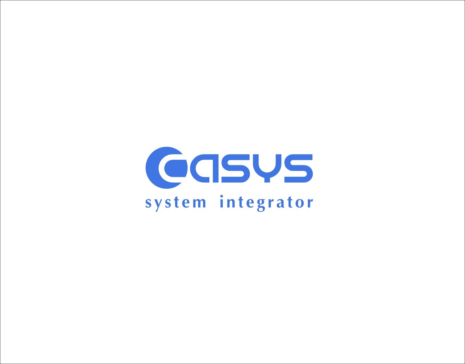 Логотип для системного интегратора CASYS - дизайнер art-valeri