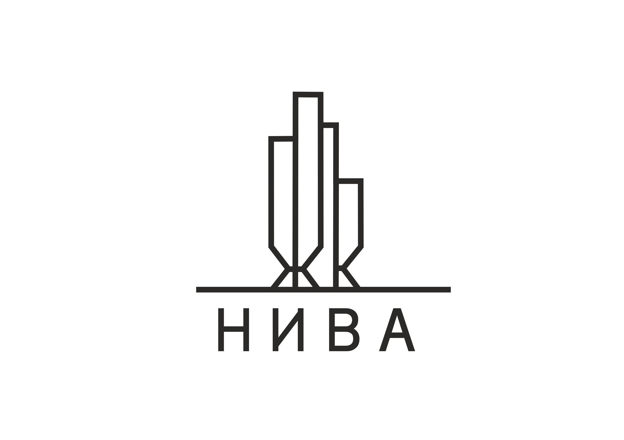 Лого и фирменный стиль для ЖК Нива - дизайнер Liska