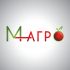 Логотип для M4 АГРО - Российские фрукты - дизайнер Gregorydesign